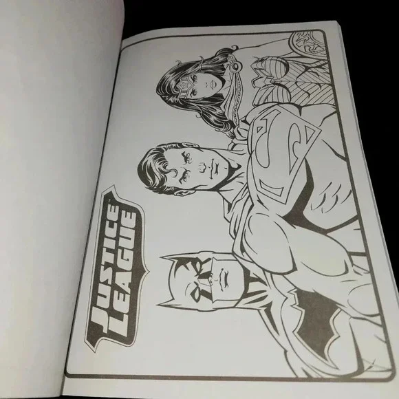 DC Justice League Advanced Coloring Book, 40 Pages, Paperback - Picture 3 of 4